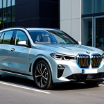 **

"A professional businessman in a modest business suit, standing next to a BMW iX at a fast-charging station. The background shows a modern city street with other electric vehicles. Fully clothed, appropriate attire, safe for work, perfect anatomy, natural proportions, professional photography, high quality, daytime."

**