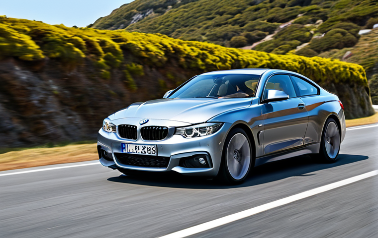 BMW 4 Series**

"A sporty BMW 4 Series coupe speeding down a coastal highway, fully clothed driver visible, bright daylight, showcasing its sharp lines and aggressive design, safe for work, professional car photography, perfect anatomy, correct proportions, natural pose, high quality, appropriate content."

**